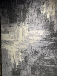 Obsidian Modern Low Pile Area Rug - Craft Abstract Design Grey 200Cm X 290Cm - thumbnail 1