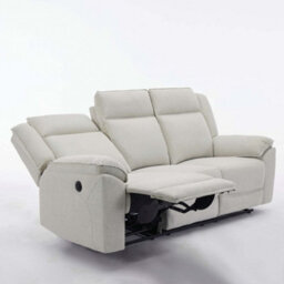 More4Homes Skye 3+2+1 Linen Electric Recliner Sofa Set (Beige) - thumbnail 5