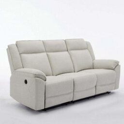 More4Homes Skye 3+2+1 Linen Electric Recliner Sofa Set (Beige) - thumbnail 4