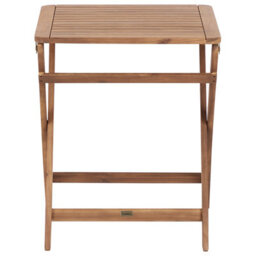 Beliani Bistro Set Folding Paraggi Certified Acacia Wood Brown - thumbnail 5