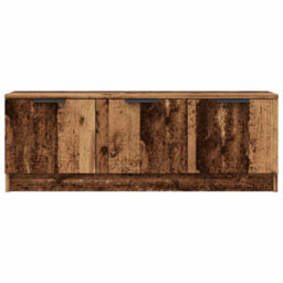 Berkfield Durable Tv Cabinet Old Wood 102X35X36.5 Cm Engineered Wood - thumbnail 4