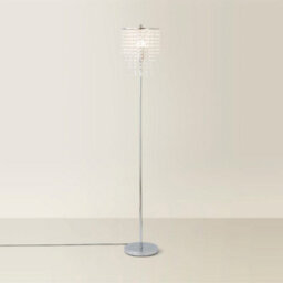 Valuelights Bronte Chrome And Jewel Droplet Floor Lamp - thumbnail 3
