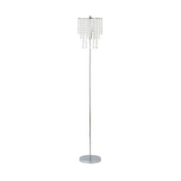 Valuelights Bronte Chrome And Jewel Droplet Floor Lamp - thumbnail 7