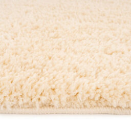 Loomed Machine Washable Shaggy Rug Luxury Beige Fluffy Mats 200Cm X 290Cm - thumbnail 6