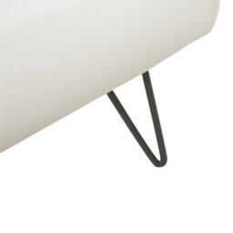 Beliani Bed Faux Leather Betin 180 X 200 Cm (Eu Super King) Light Beige - thumbnail 9