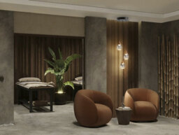 Luminosa Lighting Luminosa Corina Cluster Pendant Ceiling 3 Light Black, Copper Led 3000K - Uk Stock - thumbnail 2