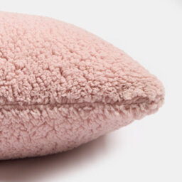 OHS Long Bolster Pillow Teddy Fleece Body Neck Pregnancy Support Cushion - thumbnail 7