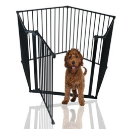Bettacare Pet Pen With Mat, Pentagon, 5 X 72Cm, Black, 70Cm High - thumbnail 1