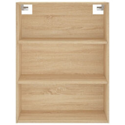Berkfield Highboard Sonoma Oak 69.5X34X180 Cm Engineered Wood - thumbnail 6