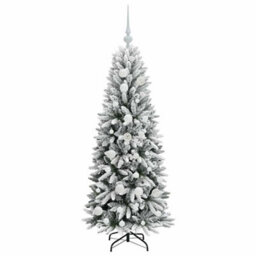 Vidaxl Artificial Christmas Tree With 150 Leds With Stand White 120 Cm - thumbnail 4