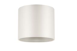 GoodHome Kpezin Cream Fabric Dyed Circular Light Shade (D)15Cm - thumbnail 2