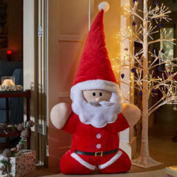 Santa Claus Soft Plush Christmas Decoration - 130Cm