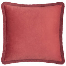 Morris & Co Strawberry Thief Embroidery Embroidered Velvet Feather Rich Cushion - thumbnail 3