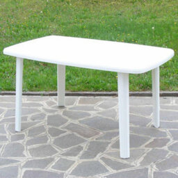 Urbn-Living Urbnliving 72Cm Height Large Rectangle Collapsible Garden Table Plastic Patio Deck Furniture Outdoor - thumbnail 2
