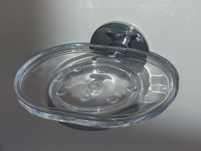 Luxury Living Milano Bathroom Soap Holder Dish - image 1