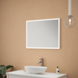 FNX Bathrooms Stockholm Led Bathroom Mirror - 600X800mm With Anti-Fog Demister Pad & Natural White Light (Ip44) - thumbnail 3
