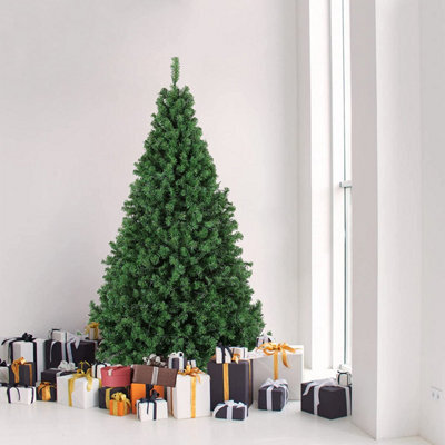 Prime Plus 5Ft Artificial Bushy Xmas Tree With 550 Tips & Metal Stand - image 1