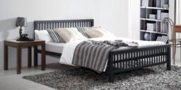 Save On Goods UK 5Ft King Size Strong, Heavy Duty,  Solid,metal Bed Frame,black Bedstead,heavy Duty Bed Base - thumbnail 1