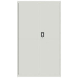 Berkfield File Cabinet Light Grey 105X40X180 Cm Steel - thumbnail 3