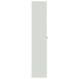Berkfield File Cabinet Light Grey 105X40X180 Cm Steel - thumbnail 5