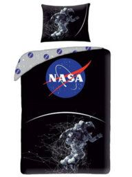 Nasa Astronaut Single 100% Cotton Duvet Cover Set - European Size - thumbnail 1