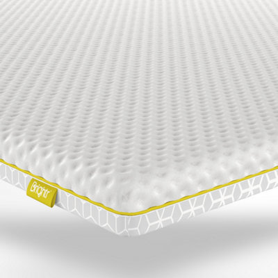 Brightr Sleep Brightr Aurora Deluxe 2 In 1 Memory Foam Mattress Topper Medium Firm Super King Size - image 1
