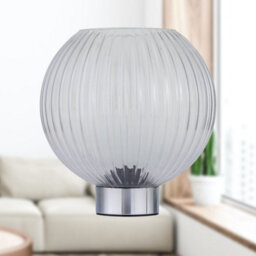 First Choice Lighting Set Of 2 Betchley - Battery Operated Chrome Lamp With Clear Glass - thumbnail 7