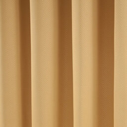"Homescapes Yellow Herringbone Chevron Blackout Curtains Pair Eyelet Style, 46X90""" - thumbnail 3