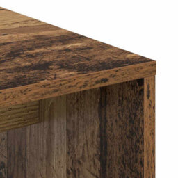 Berkfield Old Wood Writing Desk Old Wood Wood Medium Minimalistic - thumbnail 7