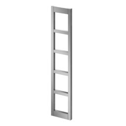 GoodHome Garcinia Gloss Anthracite Tall Wine Rack Fascia, (H)715mm(W)147mm - thumbnail 2