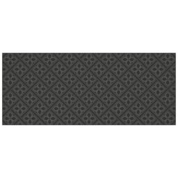 Laura Ashley Charcoal Mr Jones Glass Self-Adhesive Bathroom Splashback (H)25Cm (W)60Cm - thumbnail 2
