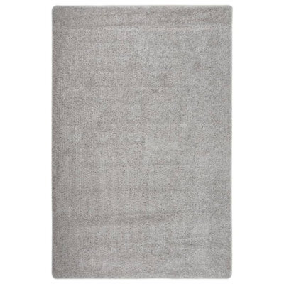 Walplus Shaggy Rug Light Grey 200X290 Cm Anti Slip - image 1