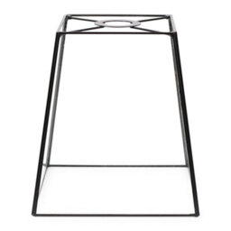 Valuelights Susie Glass Lantern Black Case Easy Fit Lamp Shade (D)18Cm - thumbnail 1