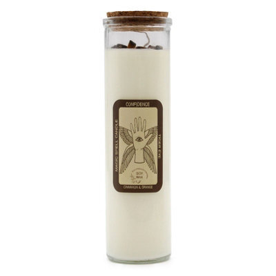 Confidence Boosting Soy Candle With Tiger Eye - image 1