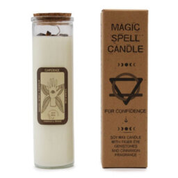 Confidence Boosting Soy Candle With Tiger Eye - thumbnail 3