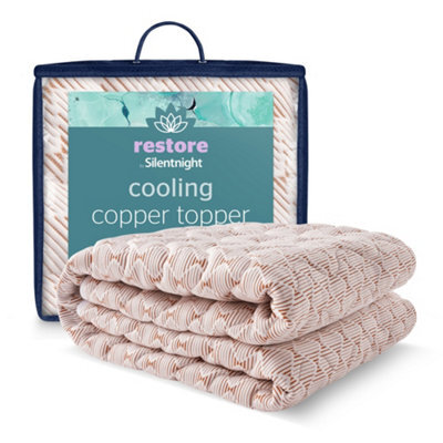 Silentnight Restore Cooling Copper Extra Full Mattress Protector Single - image 1