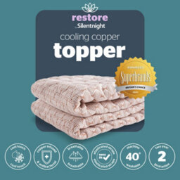 Silentnight Restore Cooling Copper Extra Full Mattress Protector Single - thumbnail 9