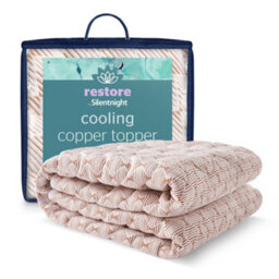 Silentnight Restore Cooling Copper Extra Full Mattress Protector Single