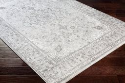 Livabliss Monte Carlo-Vintage Grey Charcoal White Traditional Boho Living Dining Bedroom Rug 160 X 220 Cm Easy Care, Non Shedding - thumbnail 6
