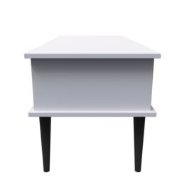 Hong Kong Ready Assembled Matt Grey 1 Drawer Small Coffee Table (H)455mm (W)905mm (D)395mm - thumbnail 6