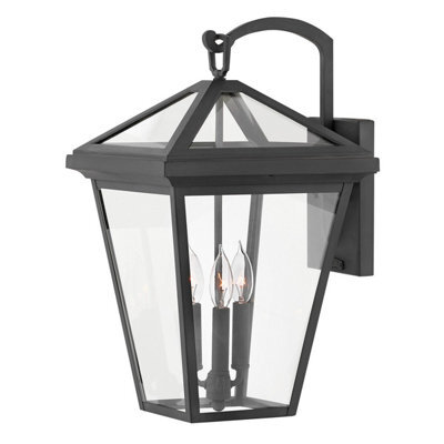 Luminosa Lighting Luminosa Hinkley Alford Place Outdoor Wall Lantern Museum Black, Ip44 - image 1