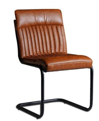 Worcester Adaman Live Edge Matching Brown Dining Chair (Pack Of 2)