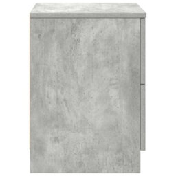 Berkfield Bedside Cabinets 2 Pcs With 2 Drawers Concrete Grey 40X36X50 Cm - thumbnail 7