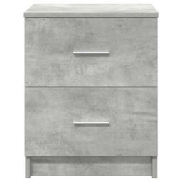 Berkfield Bedside Cabinets 2 Pcs With 2 Drawers Concrete Grey 40X36X50 Cm - thumbnail 4