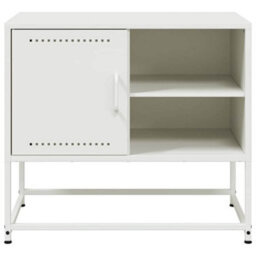 Vidaxl Tv Cabinet White 68X39X60.5 Cm Steel - thumbnail 6
