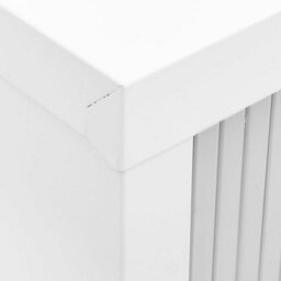 Vidaxl Sliding Door Cabinet Grey 90X40X90 Cm Steel - thumbnail 8