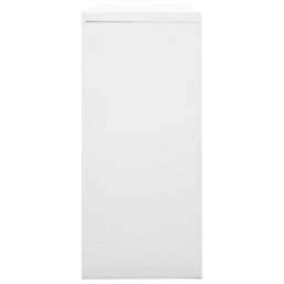 Vidaxl Sliding Door Cabinet Grey 90X40X90 Cm Steel - thumbnail 3