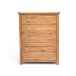 Cabinet Bits Trivento 5 Drawer Chest Of Drawers Chrome Knob - thumbnail 1