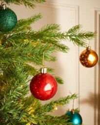 WeRChristmas Multi-Colour Shatterproof Christmas Baubles, 50 Pack - thumbnail 4