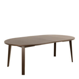 Furniture To Go A-Line Round Extendable Dining Table In Smoked Oak 120/220 X 120 X 75Cm - thumbnail 1